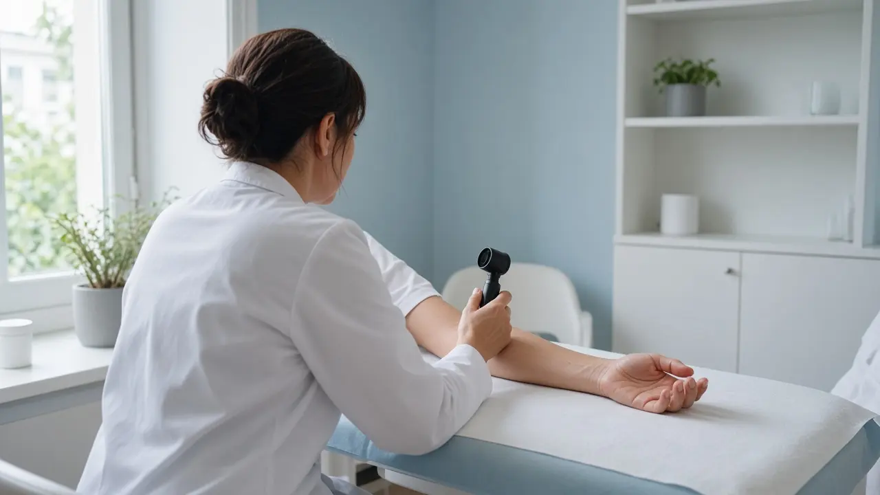 Immagine illustrativa dell’ambulatorio di dermatologia