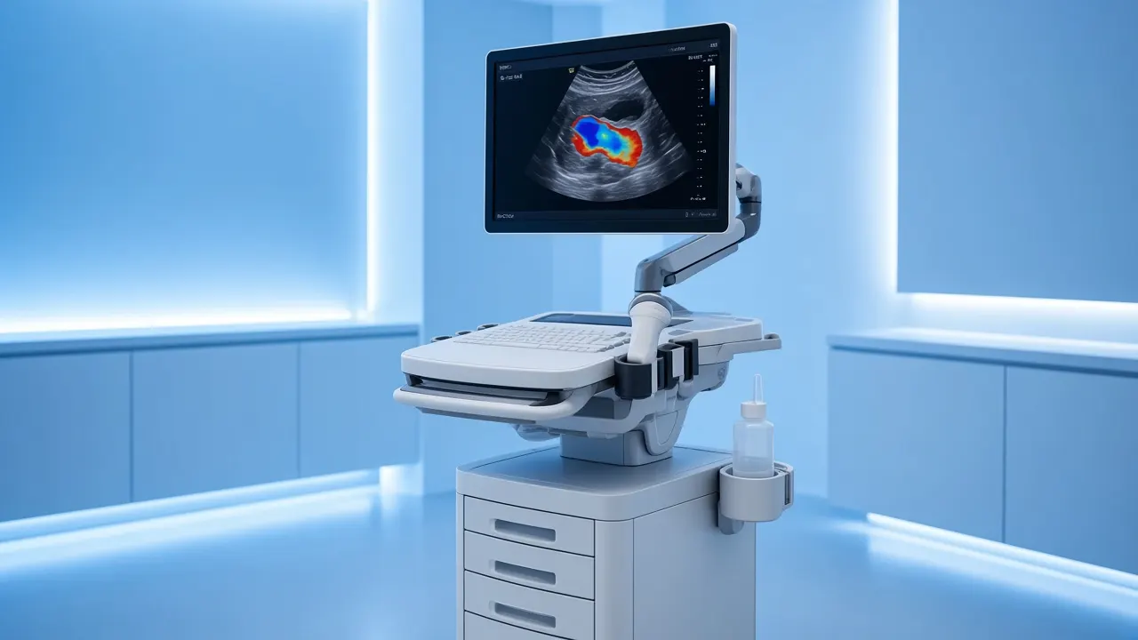 Immagine illustrativa di un ecocolordoppler ostetrico ginecologico