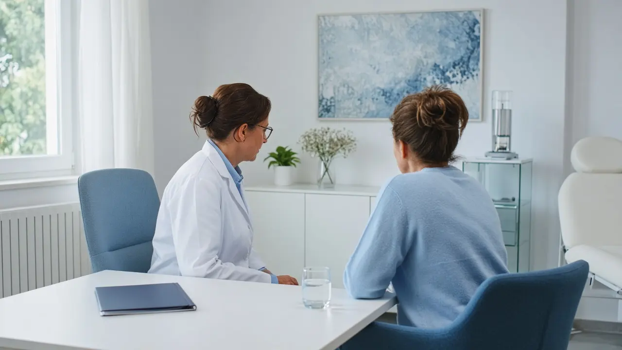 Immagine illustrativa di una visita endocrinologica